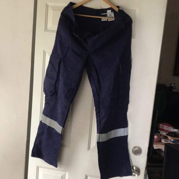 Pants Copy Fire Resistance Cargo Pants With Reflective Strips Poshmark